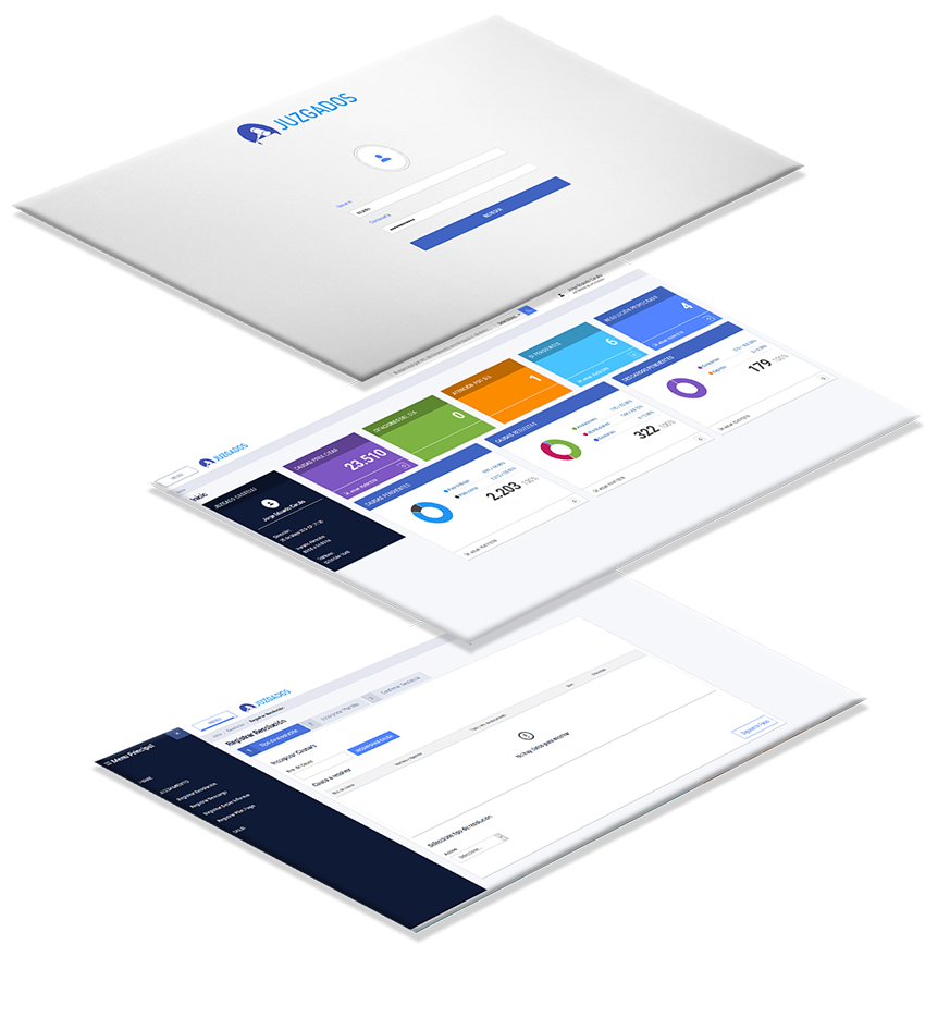 Pantalla sistema juzgamiento